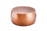 Coffee table ORIENT 60cm copper hammered