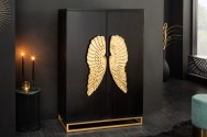 Bar Angel 140cm black with golden wings