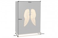Bar Angel 140cm black with golden wings