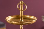 Cake stand Orient 3er 48cm gold hammer finish