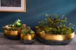Decorative bowl Orient 18cm gold with patina
