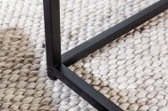 TREX - 50 cm/40 cm set med 2 st. soffbord i svart