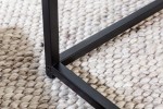 TREX - 50 cm/40 cm set med 2 st. soffbord i svart