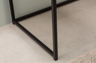TESSA - 100 cm skrivbord i svart/vildek