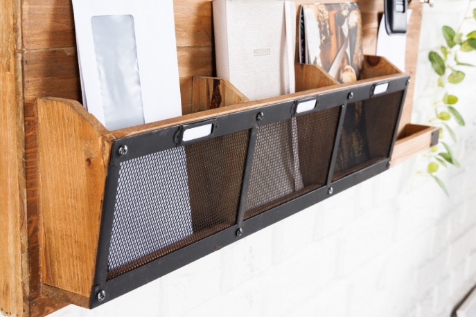 ELIN - 80 cm vägghylla i furu