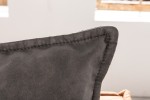 Sofa Rocco 3 seater gray retro hairpin feet