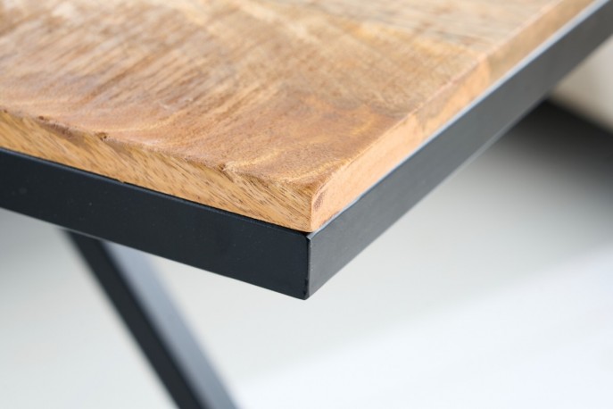 Side table Butler 30cm mango wood black