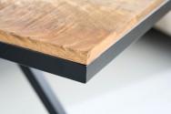 Side table Butler 30cm mango wood black