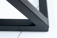 Side table Butler 30cm mango wood black