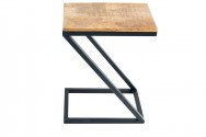 Side table Butler 30cm mango wood black