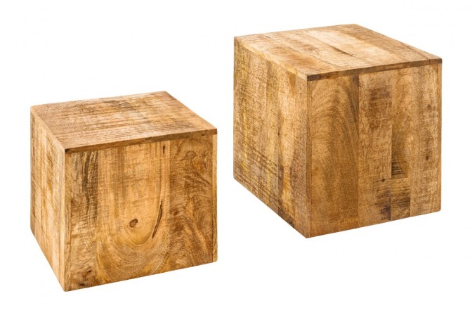 Side table Curacao set of 2 40cm Mango 2