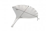 THEA - 42 cm dekorationsskål i silver