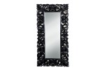 Wall mirror Venice 180cm matt black