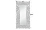 Wall mirror Venice 180cm matt black