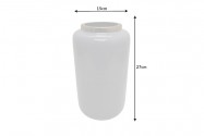 Abstract vase 27cm grey
