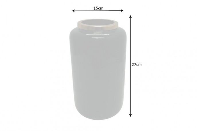 Vase Abstact 27m green