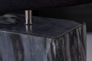 CORIA - 55 CM - SVART BORDSLAMPA I MARMORLOOK 