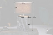 CORIA - 35 CM - SVART SKÄRM TILL BORDSLAMPa