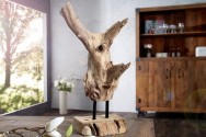 KORALL - 30-40cm SKULPTUR I TEAK