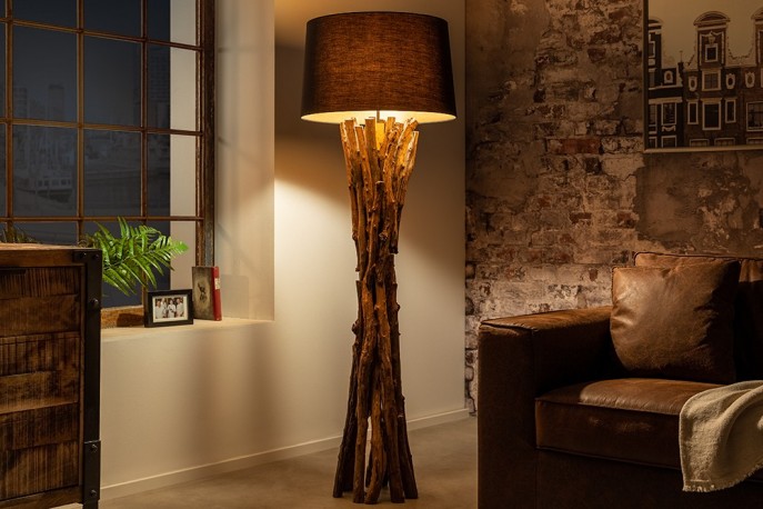Floor lamp Harmony Nature 150cm black