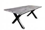 RALPH - 200 cm matbord i grått ek-utseende