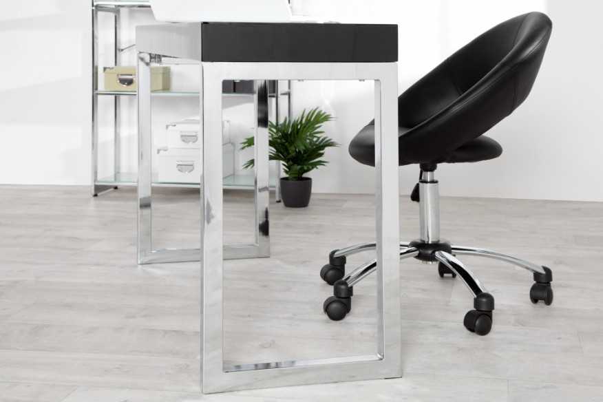Laptoptisch Desk 120x40cm schwarz