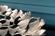 SON - 40 x 26 cm skål i silver