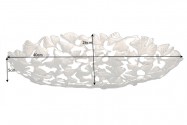 SON - 40 x 26 cm skål i silver