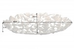 SON - 40 x 26 cm skål i silver