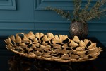 SON - 40 x 26 cm skål i guld
