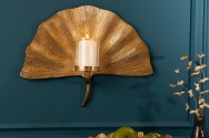 EMELIE - 43 x 34 cm väggljusstake i guld