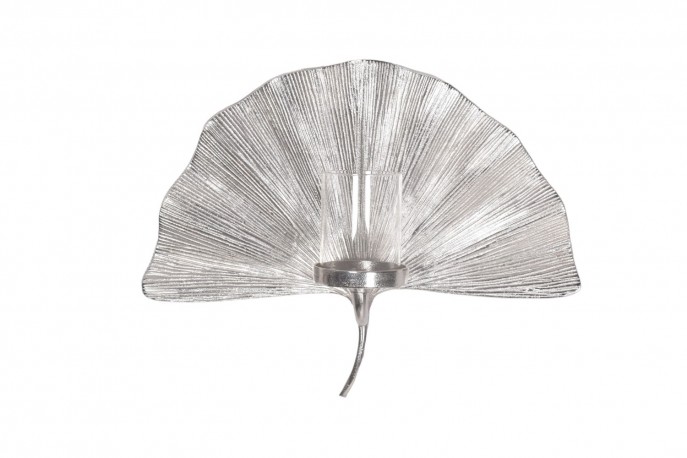 EMELIE - 43 x 34 cm väggljusstake i silver