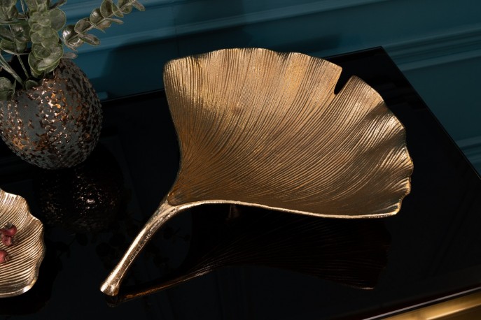 THEA - 42 cm dekorationsskål i guld