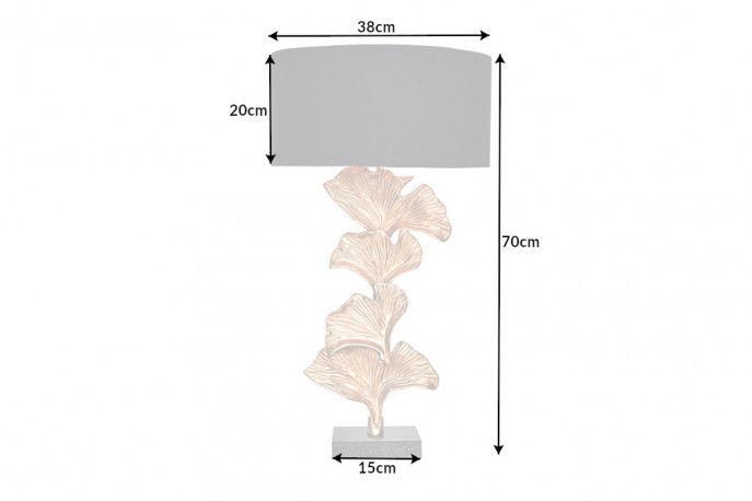 ALF - 70 cm bordslampa i guld