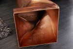 ANTON - 45 cm sidobord i flammad koppar