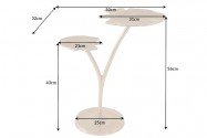 MORA - 56 cm sidobord i guld