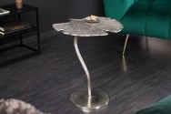 MORA - 53 cm sidobord i silver