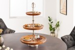 Cake stand Pure Natur 3 pieces acacia 60cm