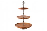 Cake stand Pure Natur 3 pieces acacia 60cm