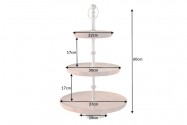 Cake stand Pure Natur 3 pieces acacia 60cm
