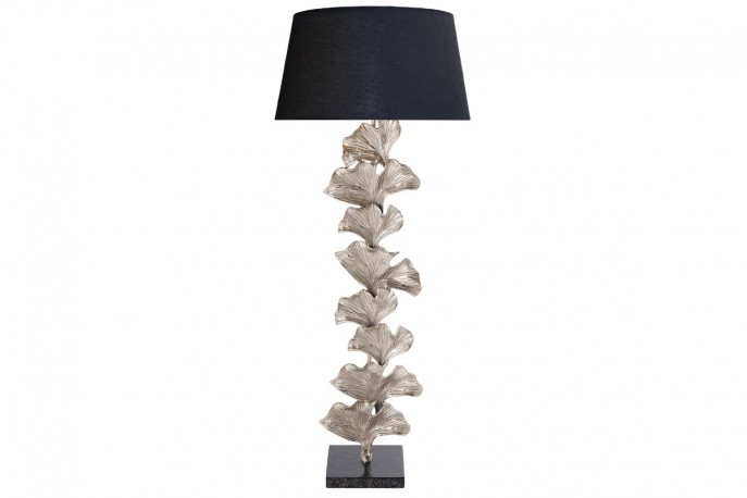 OYSTER - 122 CM - SILVRIG GOLVLAMPA