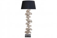 OYSTER - 122 CM - SILVRIG GOLVLAMPA