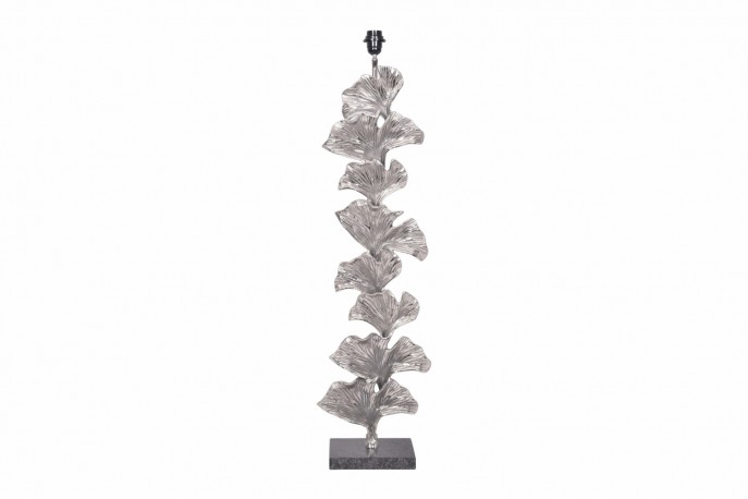 OYSTER - 122 CM - SILVRIG GOLVLAMPA