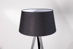 Floor lamp Ginkgo black SHIELD