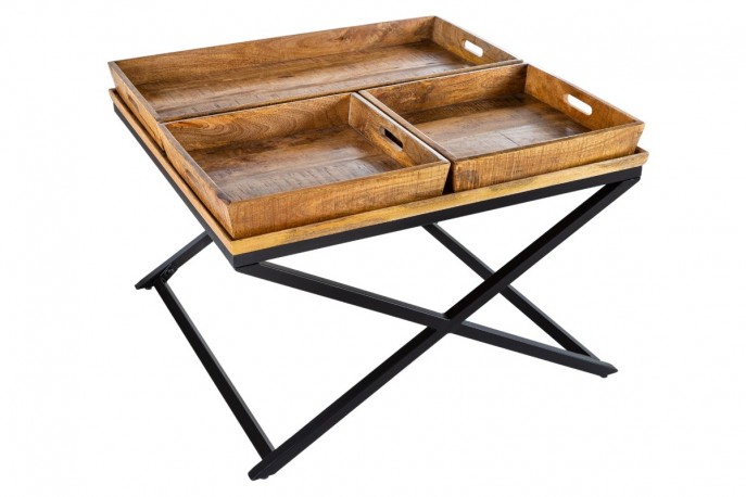 Albi Soffbord - 80cm - mangoträ