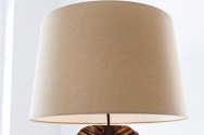 Floor lamp Leaf 180cm natural longan wood