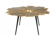 PHI - 95 cm soffbord i guld/svart