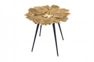 PHI - 55 cm soffbord i guld/svart