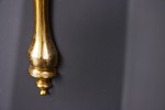 SIBELL - 60 cm vägghylla i guld