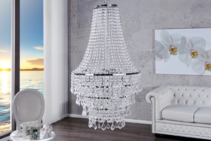 CROWN BAROC - 105x60 cm taklampa 2